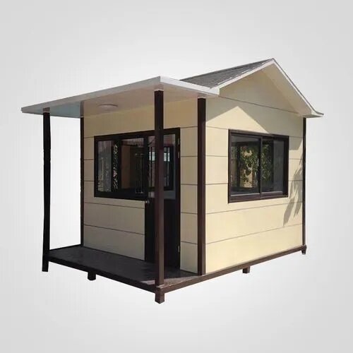 金属雕花板岗亭