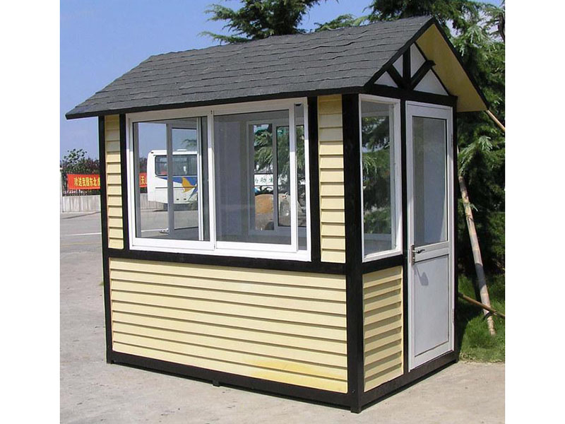 金属雕花板岗亭